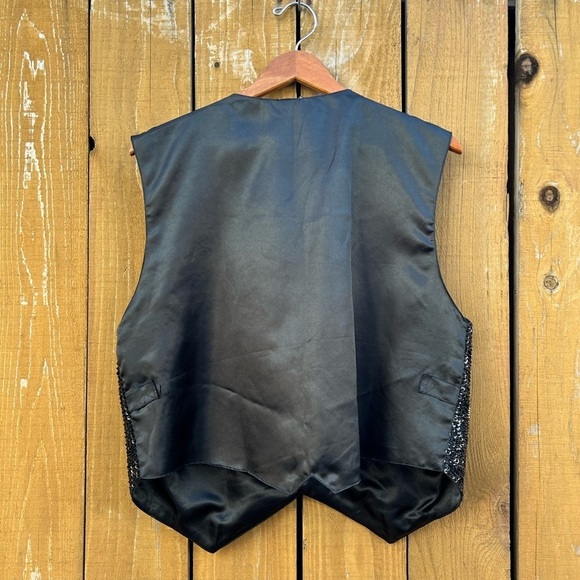 Handmade Seqin Cowgirl Cowboy Vest - Picture 2 of 6